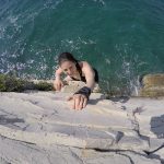 Cliff jumping in Split