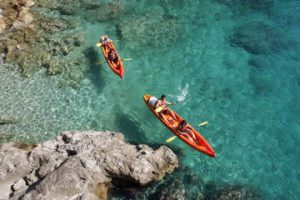 Dubrovnik sea kayaking and snorkeling