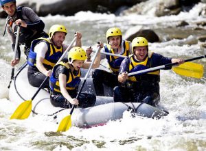 Rafting on Tara river