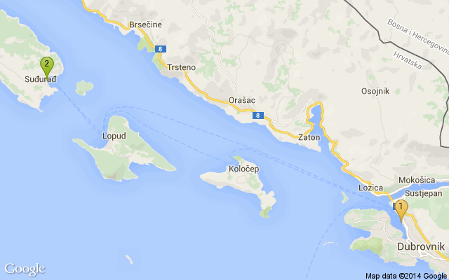 Dubrovnik to Sudurad