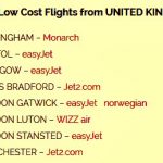 Low cost flights from UK to Split