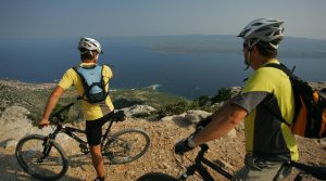 Mountain bike tour on Brac