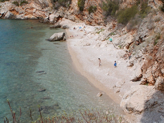 Orasac village nudist beach