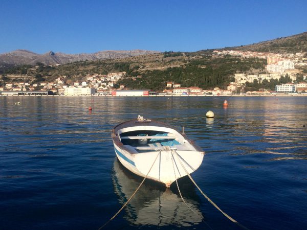 Fishing boat near Dubrovnik