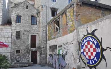 Hajduk Split graffiti