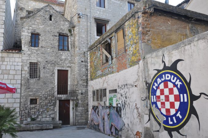 Hajduk Split Mural, Croatia