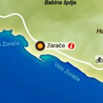 Zarace beach location