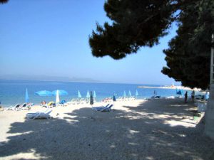 Hotel Dalmacija beach in Makarska