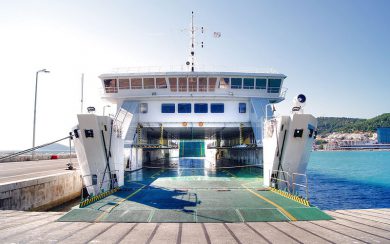 "Jadran" ferry in Split port