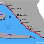 Makarska Riviera map
