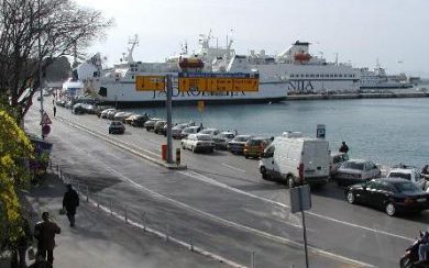 Parking in Split ferry port
