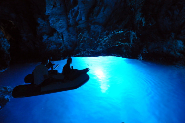 Blue Cave on Bisevo Island