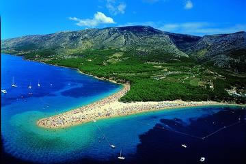 Zlatni Rat beach in Bol on Brac Island