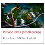Split to Plitvice Lakes bus tour