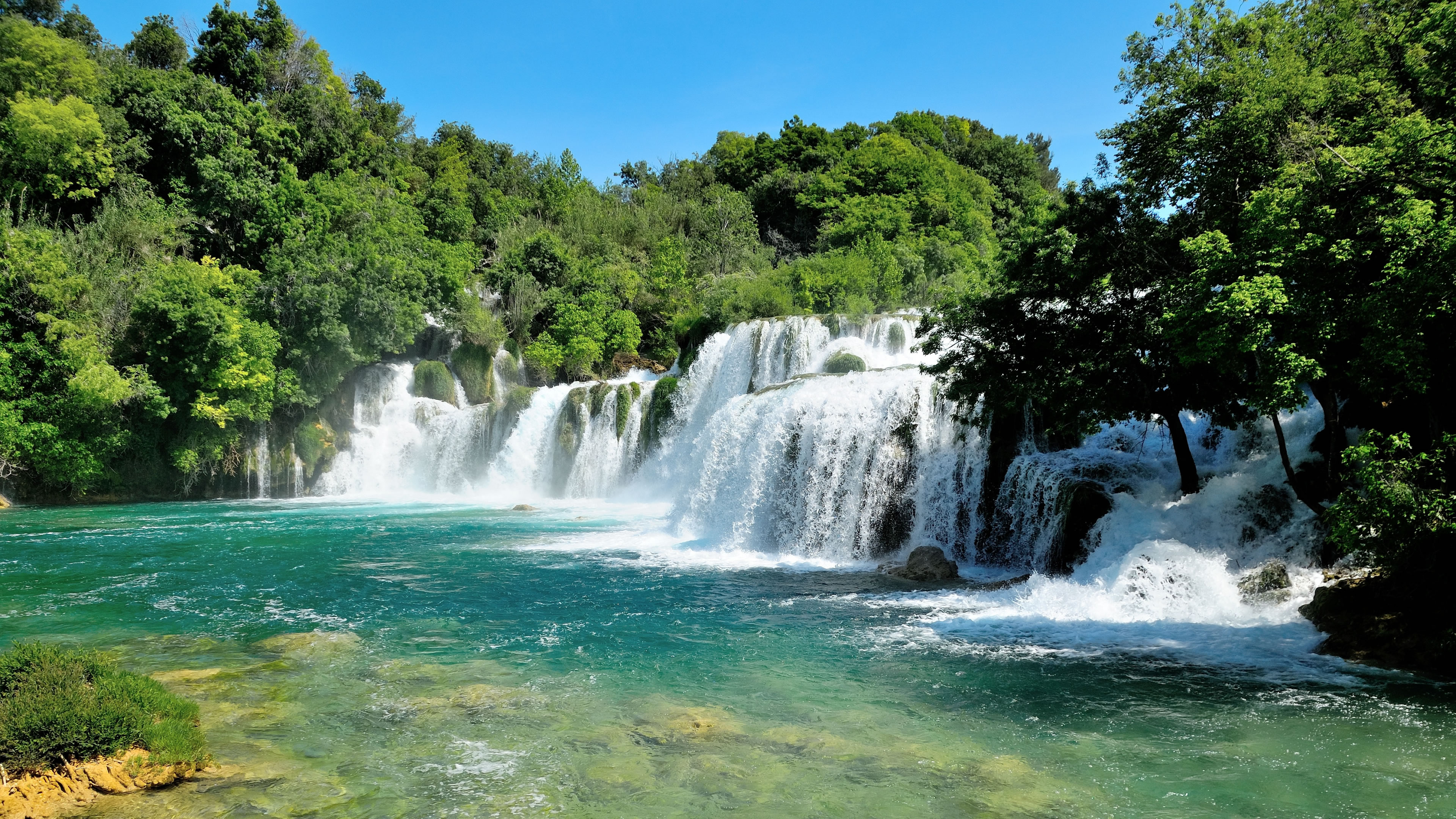 Krka National Park waterfall